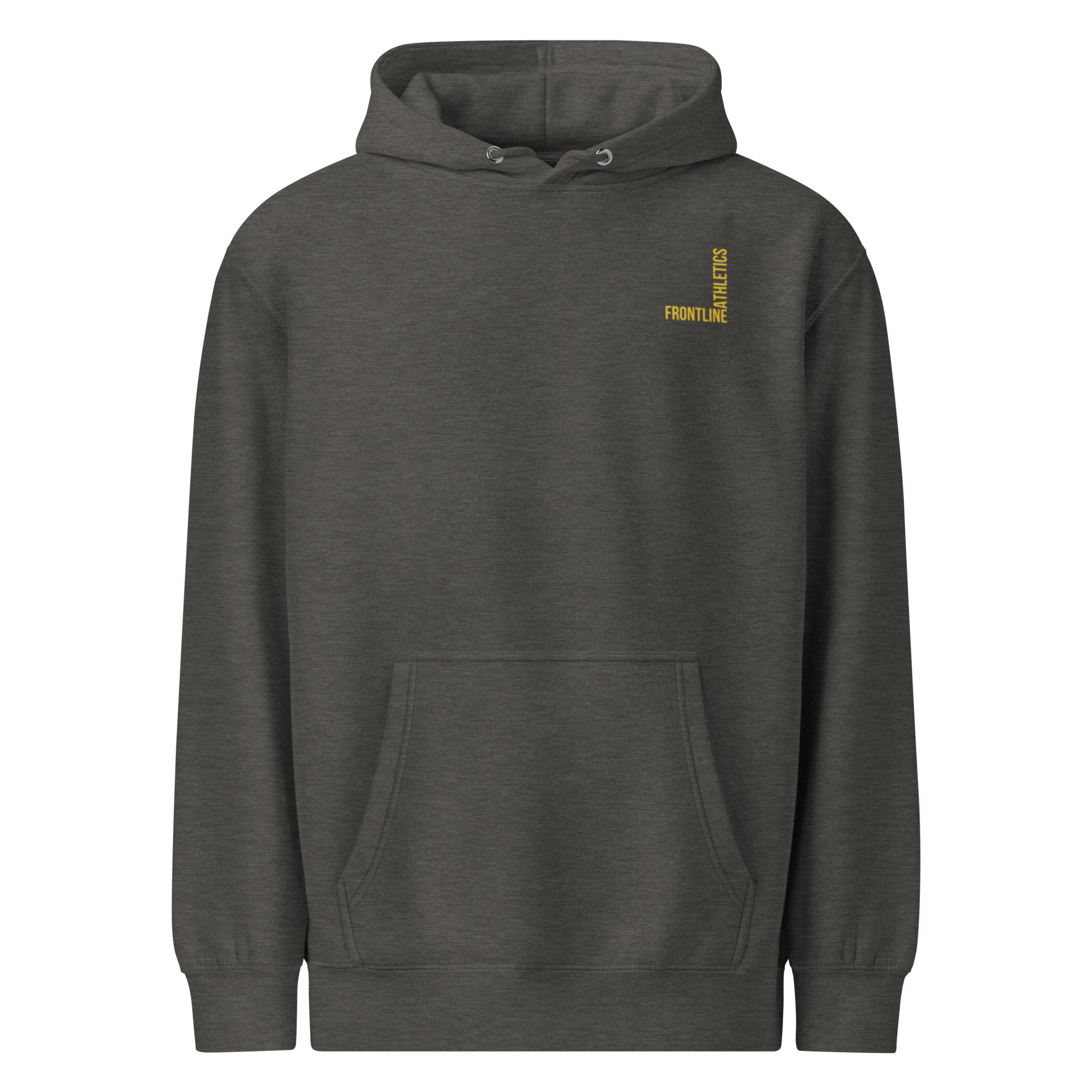 The Essential Hoodie - Dark Grey Front