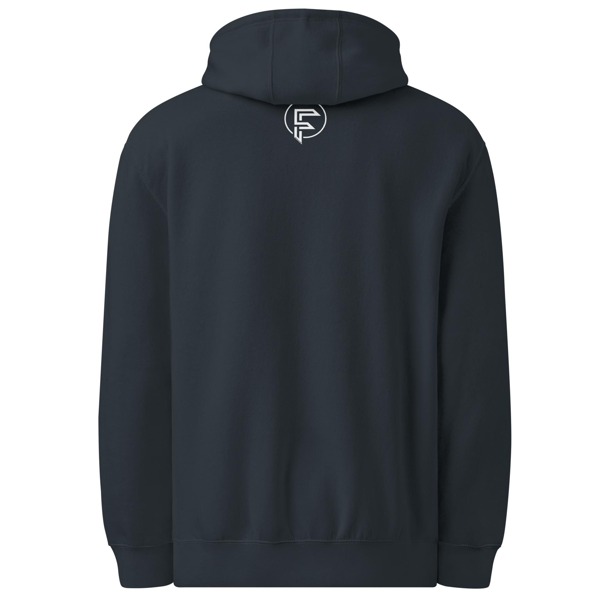 The Essential Hoodie - Navy Back
