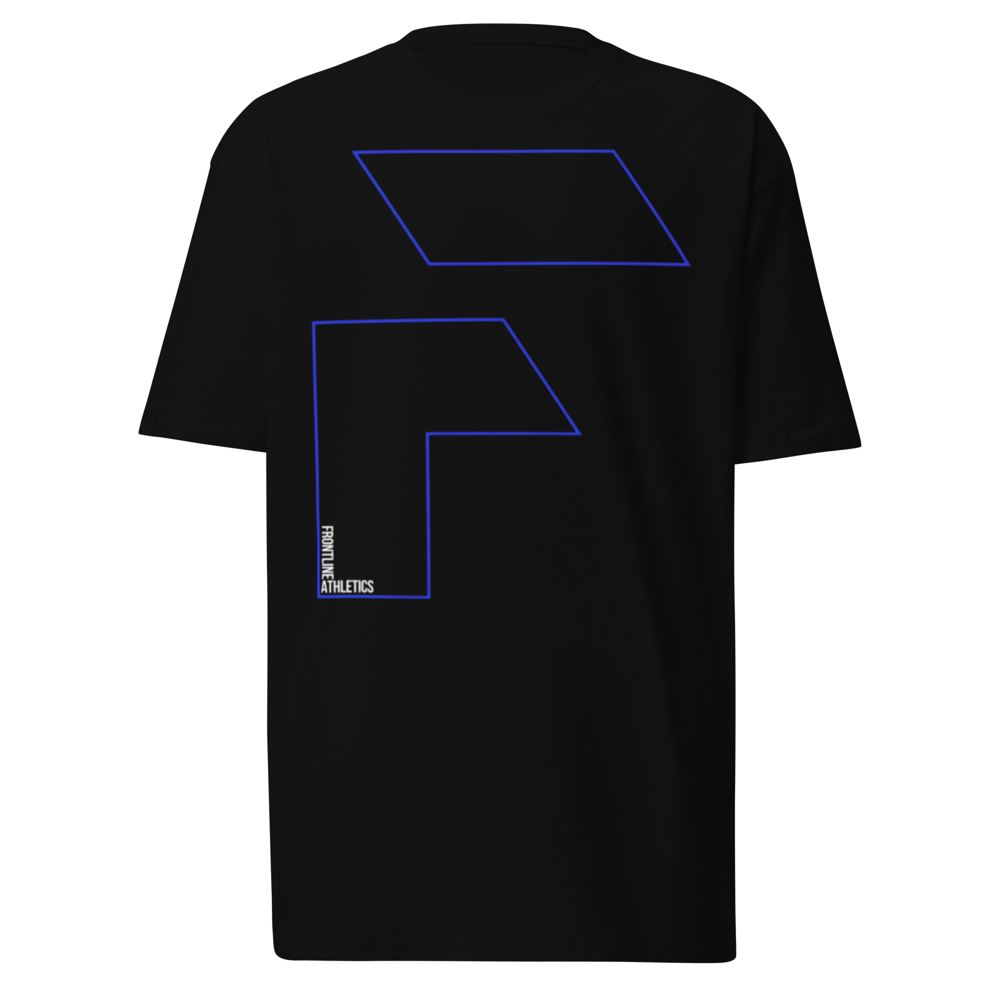 The Stealth Heavyweight - Blue Outline