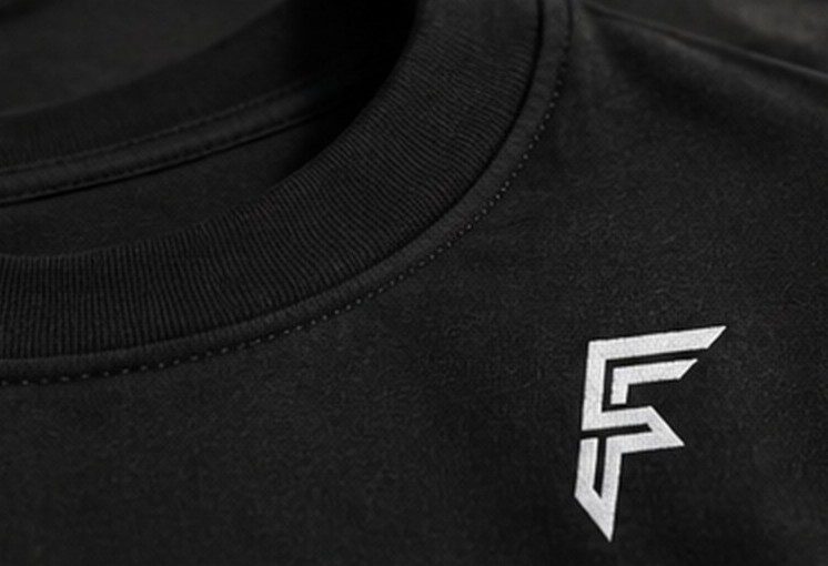 Frontline Athletics F-mark detail