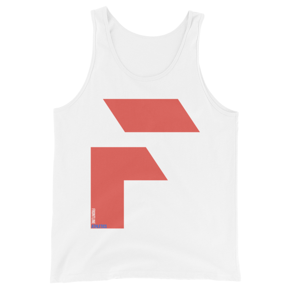 The Stealth Tank - White/Red